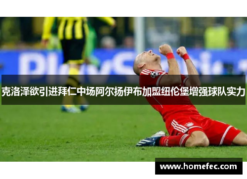 克洛泽欲引进拜仁中场阿尔扬伊布加盟纽伦堡增强球队实力